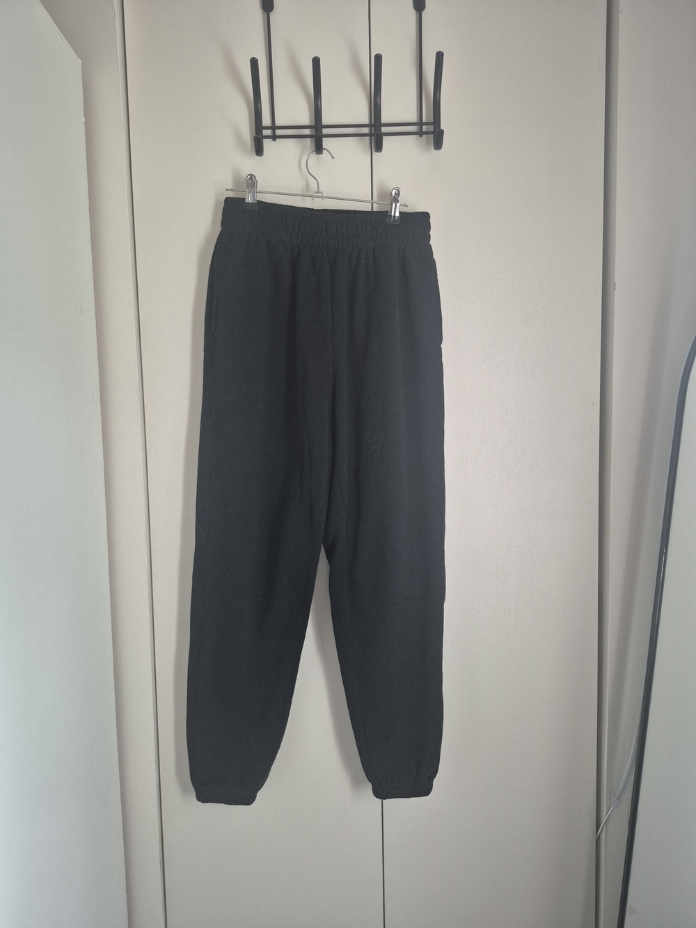 Ardene Black Elastic-Waist Joggers